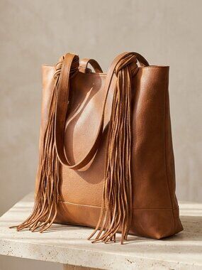 American Darling Boho Fringe Leather Shoulder Bag- Beth Dutton style
